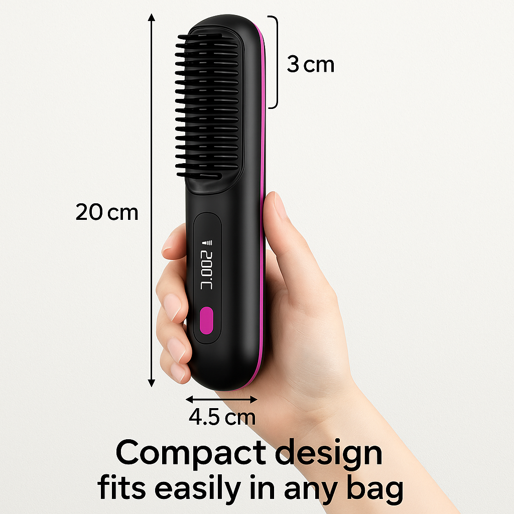 Hair Straightener Brush