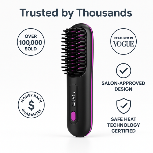 Hair Straightener Brush