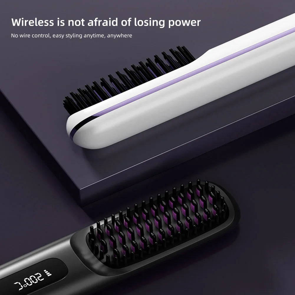 Hair Straightener Brush
