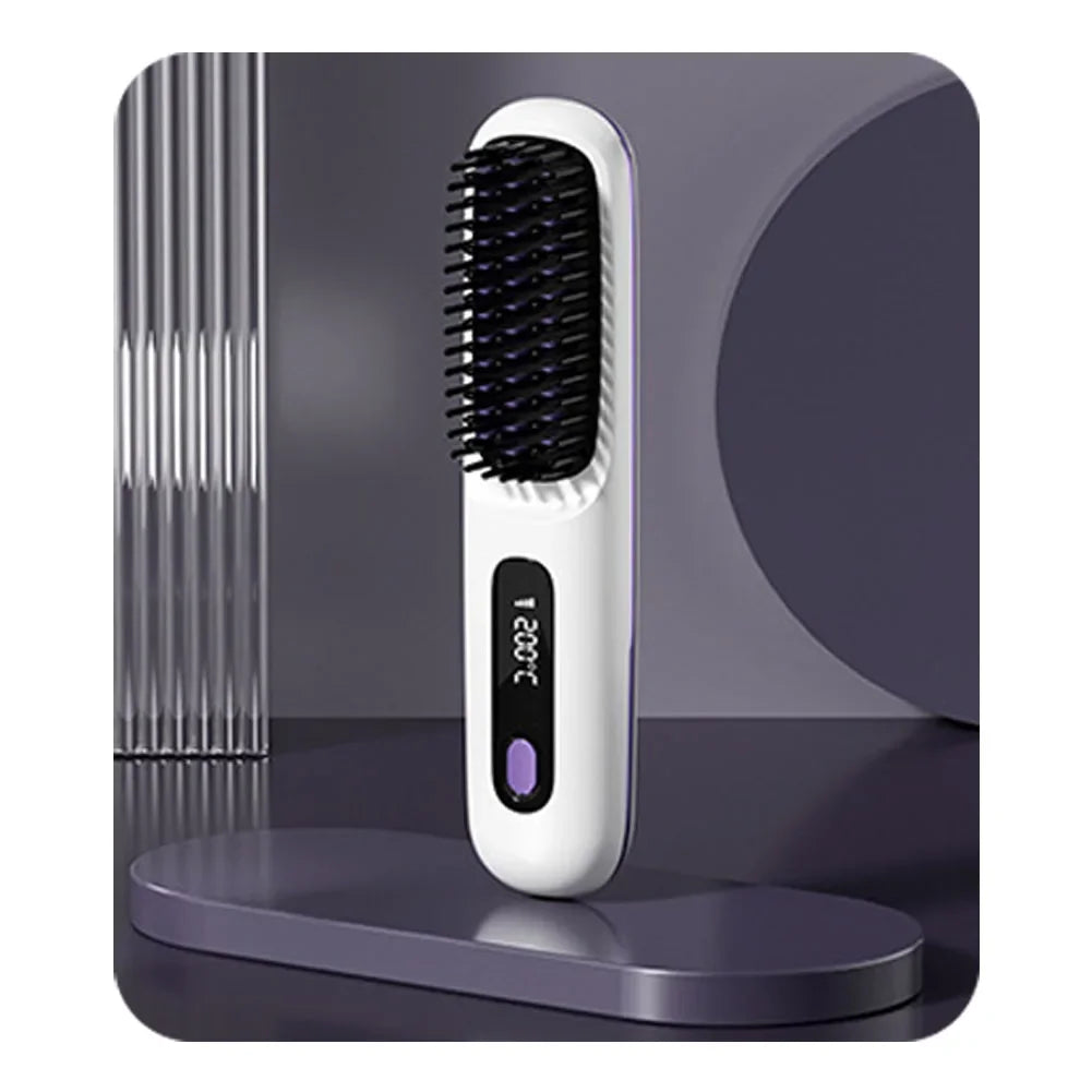 Hair Straightener Brush