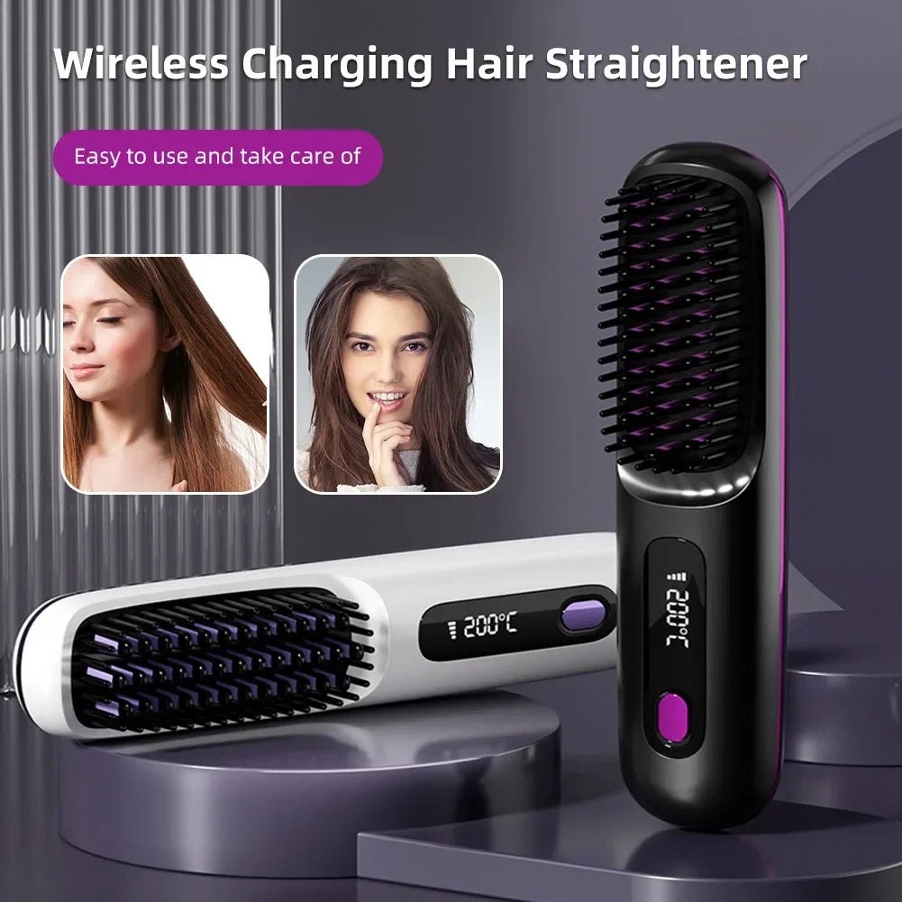 Hair Straightener Brush