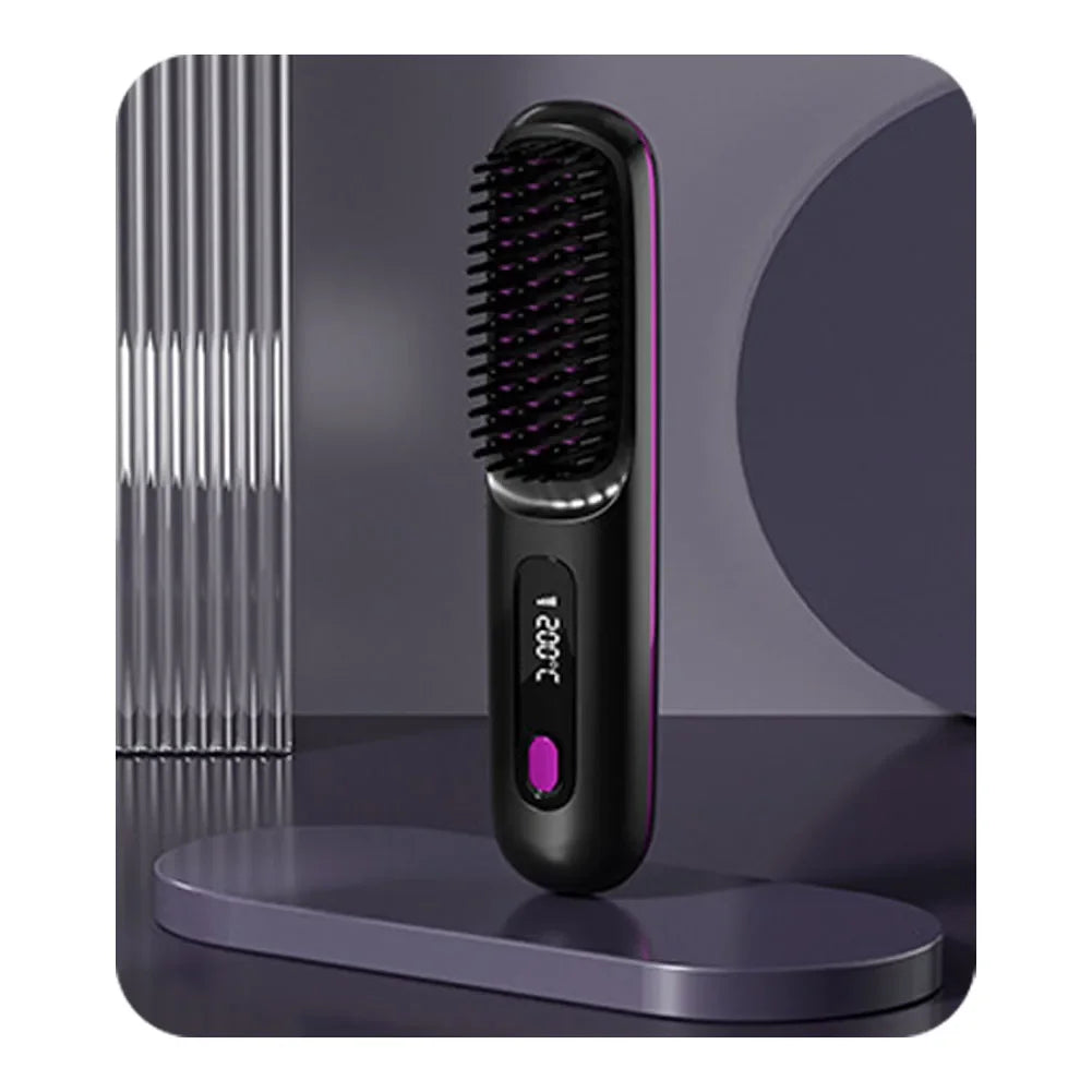 Hair Straightener Brush