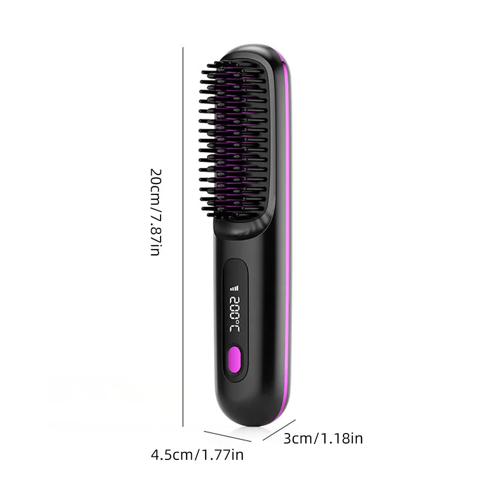 Hair Straightener Brush
