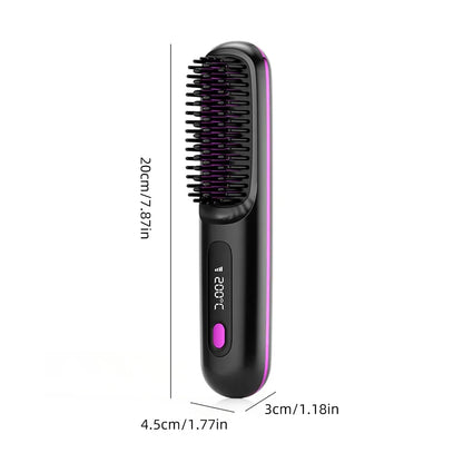 Hair Straightener Brush