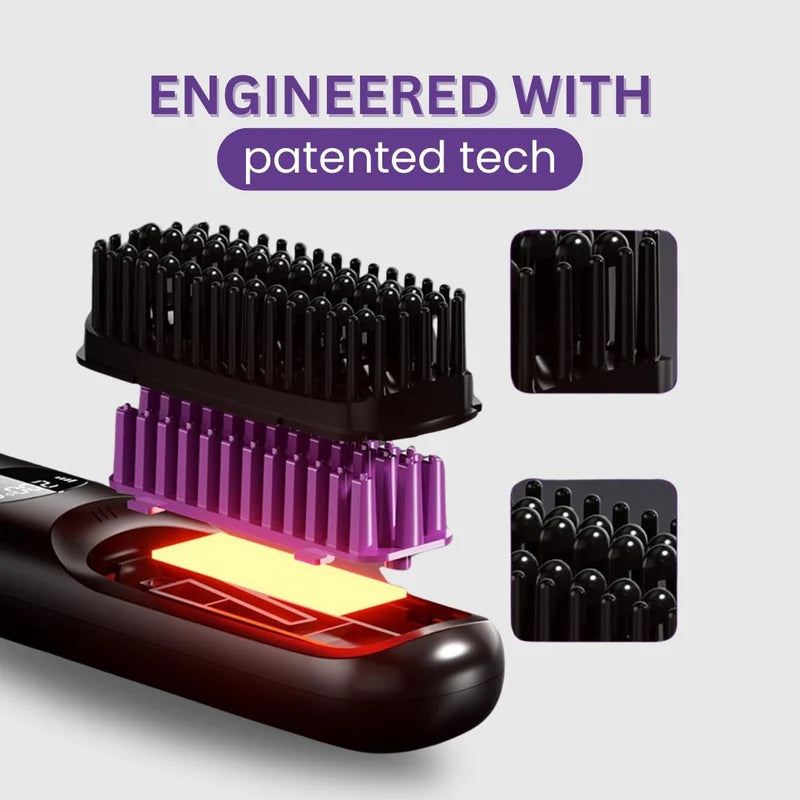 Hair Straightener Brush